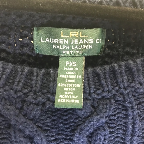 🌵Navy Blue Ralph Lauren Sweater - Picture 2 of 3